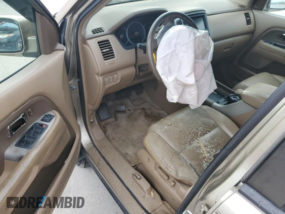 2008 Honda Pilot EX-L with VIN 5FNYF28708B014444, listed as a Copart auction lot 71111834 with 207,574 mi miles and Salvage Title. Bid and sale history available at DreamBid. Image 8.