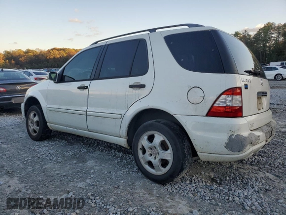 2005 Mercedes-Benz M-Class 3.7L with VIN 4JGAB57E35A524348, listed as a Copart auction lot 79720144 with 220,596 mi miles and Non Repairable. Bid and sale history available at carsss.com. Image 2.