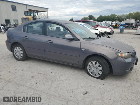 2008 Mazda 3 i Sport with VIN JM1BK12F381871944, listed as a Copart auction lot 73062454 with 105,916 mi miles and Clean Title. Bid and sale history available at DreamBid. Image 4.