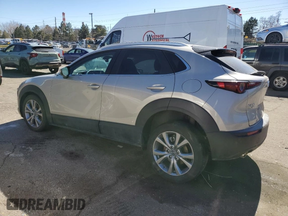 2023 Mazda CX-30 S Select with VIN 3MVDMBBM8PM571503, listed as a Copart auction lot 46948105 with 12,260 mi miles and Salvage Title. Bid and sale history available at DreamBid. Image 2.