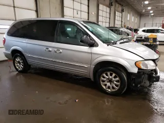 2001 Chrysler Town & Country LXi with VIN 2C8GP54L81R305070, listed as a Copart auction lot 42321265 with Not Provided miles and Salvage Title. Bid and sale history available at DreamBid. Image 4.