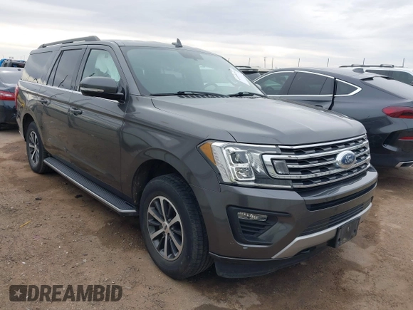2018 Ford Expedition Max XLT with VIN 1FMJK1JT9JEA26626, listed as a IAAI auction lot 41199211 with 146,579 mi miles and . Bid and sale history available at DreamBid. Image 1.