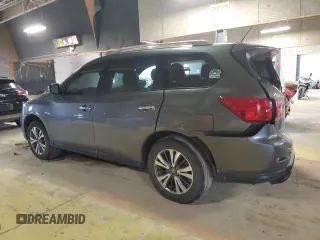 2017 Nissan Pathfinder SV z VIN 5N1DR2MM7HC648330, wystawiony jako Copart lot #52163045 z przebiegiem 138 602 mil mil oraz Szkoda całkowita • Salvage title. Historia ofert i sprzedaży dostępna na DreamBid. Obrazek 2.