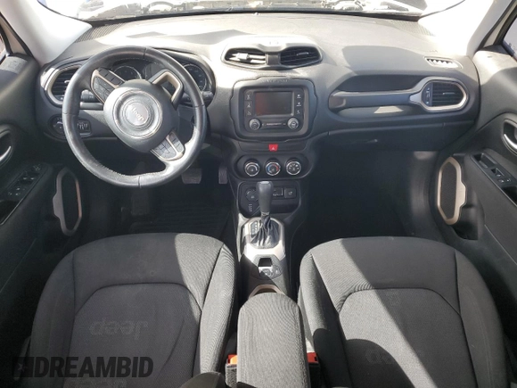 2017 Jeep Renegade Latitude with VIN ZACCJBBB9HPE95809, listed as a Copart auction lot 45091095 with 138,263 mi miles and Clean Title. Bid and sale history available at carsss.com. Image 8.