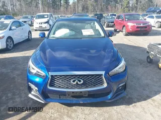 2020 Infiniti Q50 Luxe with VIN JN1EV7AR8LM250180, listed as a IAAI auction lot 41836636 with 53,627 mi miles and . Bid and sale history available at DreamBid. Image 11.