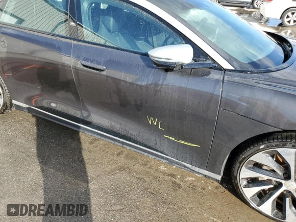2023 Lucid Air Grand Touring z VIN 50EA1GBA1PA005532, wystawiony jako Copart lot #76828684 z przebiegiem Nie podano mil oraz Nie do naprawy. Historia ofert i sprzedaży dostępna na DreamBid. Obrazek 12.