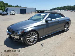 2021 Mercedes-Benz C 300 with VIN W1KWK8DB8MG054955, listed as a Copart auction lot 59444314 with 36,114 mi miles and Salvage Title. Bid and sale history available at DreamBid. Image 1.