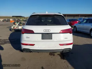 2022 Audi Q5 S line Premium Plus with VIN WA1EAAFY2N2057621, listed as a IAAI auction lot 41413143 with 45,557 mi miles. Bid and sale history available at carsss.com. Image 17.