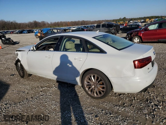 2012 Audi A6 Premium Plus with VIN WAUDFAFC6CN169418, listed as a Copart auction lot 84916094 with Not provided miles and Salvage title. Bid and sale history available at DreamBid. Image 2.