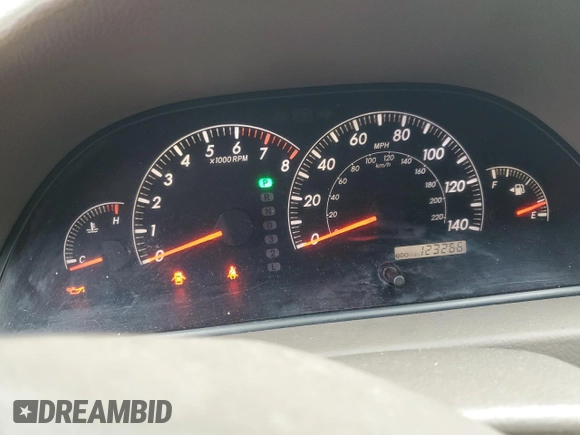 2005 Toyota Camry LE with VIN 4T1BF32K55U099420, listed as a Copart auction lot 67936023 with 123,266 mi miles and Clean Title. Bid and sale history available at DreamBid. Image 9.