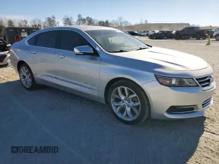 2018 Chevrolet Impala Premier with VIN 2G1125S39J9141183, listed as a Copart auction lot 47232315 with 150,917 mi miles and Salvage Title. Bid and sale history available at DreamBid. Image 4.