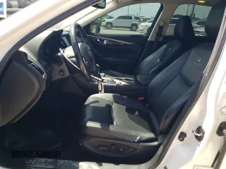 2014 Infiniti Q50 Sport with VIN JN1BV7AR4EM688426, listed as a Copart auction lot 57449405 with 125,605 mi miles and Salvage title. Bid and sale history available at DreamBid. Image 7.