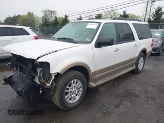 2014 Ford Expedition Max XLT z VIN 1FMJK1J54EEF51200, wystawiony jako IAAI lot #42014534 z przebiegiem 171 327 mil mil oraz . Historia ofert i sprzedaży dostępna na DreamBid. Obrazek 2.