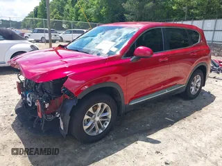 2020 Hyundai Santa Fe SE with VIN 5NMS23AD0LH154797, listed as a IAAI auction lot 42191317 with 80,526 mi miles and . Bid and sale history available at DreamBid. Image 18.