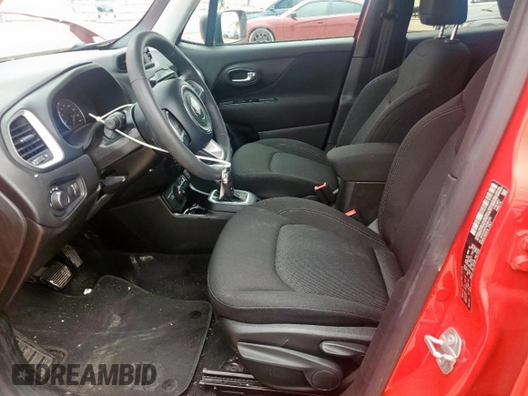 2021 Jeep Renegade Sport with VIN ZACNJDAB7MPM41325, listed as a Copart auction lot 58267755 with 44,841 mi miles and Salvage title. Bid and sale history available at DreamBid. Image 7.