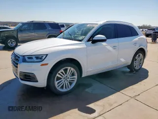 2018 Audi Q5 Prestige with VIN WA1CNAFY4J2237530, listed as a Copart auction lot 48306945 with 55,479 mi miles and Salvage Title. Bid and sale history available at DreamBid. Image 1.