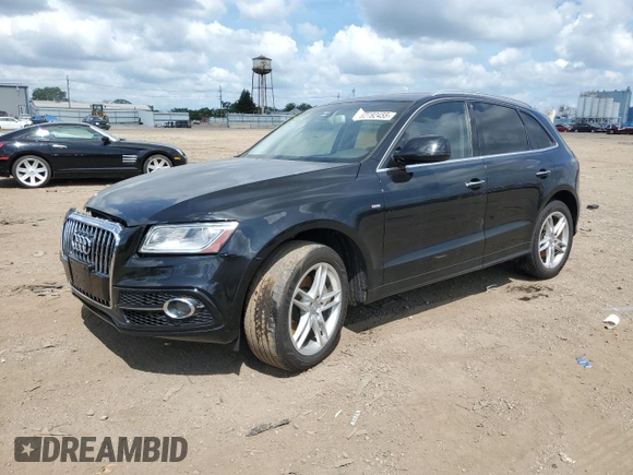 2015 Audi Q5 Premium Plus with VIN WA1DGAFP6FA087519, listed as a Copart auction lot 62782455 with 178,167 mi miles and Salvage title. Bid and sale history available at DreamBid. Image 1.