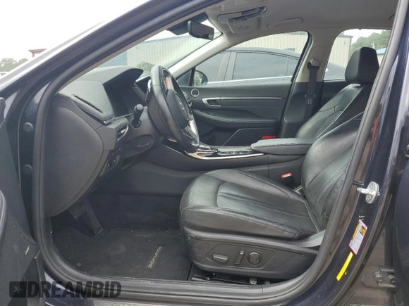 2020 Hyundai Sonata Hybrid Limited with VIN KMHL54JJXLA010557, listed as a Copart auction lot 48405174 with 0 mi miles and Salvage Title. Bid and sale history available at carsss.com. Image 7.