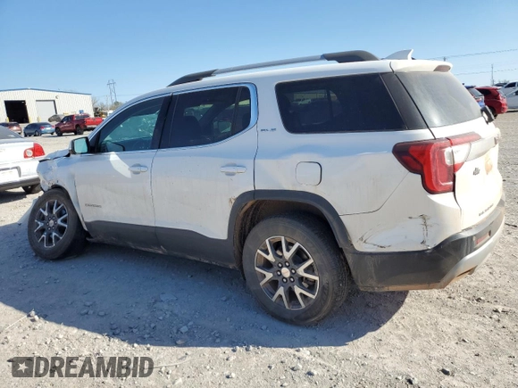 2021 GMC Acadia SLE with VIN 1GKKNRL4XMZ156193, listed as a Copart auction lot 49795605 with 74,736 mi miles and Salvage Title. Bid and sale history available at carsss.com. Image 2.