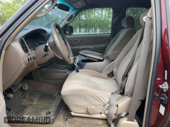 2003 Toyota Tundra SR5 with VIN 5TBRT34103S369048, listed as a Copart auction lot 51302505 with 188,339 mi miles and Salvage Title. Bid and sale history available at DreamBid. Image 7.