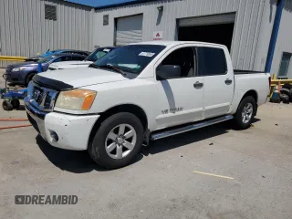 2010 Nissan Titan SE with VIN 1N6BA0ED4AN320540, listed as a Copart auction lot 51779065 with 252,827 mi miles and Salvage title. Bid and sale history available at DreamBid. Image 1.