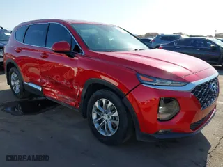 2020 Hyundai Santa Fe SEL with VIN 5NMS33AD6LH184352, listed as a IAAI auction lot 41987345 with 62,237 mi miles. Bid and sale history available at carsss.com. Image 1.