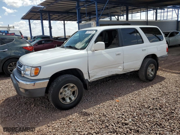 2001 Toyota 4Runner SR5 with VIN JT3GN86R510209552, listed as a Copart auction lot 51871475 with 229,450 mi miles and Salvage Title. Bid and sale history available at carsss.com. Image 1.