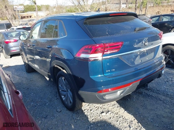 2021 Volkswagen Atlas Cross Sport 3.6L V6 SE w/Technology with VIN 1V2WE2CA4MC204010, listed as a IAAI auction lot 41252081 with 41,106 mi miles. Bid and sale history available at carsss.com. Image 3.