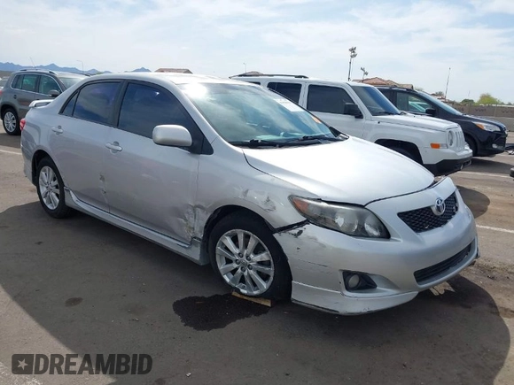 2010 Toyota Corolla with VIN 1NXBU4EE4AZ292041, listed as a IAAI auction lot 41925151 with 213,384 mi miles. Bid and sale history available at carsss.com. Image 1.