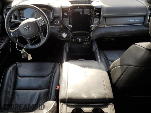 2023 Ram 1500 Limited with VIN 1C6SRFHT1PN530126, listed as a Copart auction lot 47220765 with 36,480 mi miles and Salvage title. Bid and sale history available at DreamBid. Image 8.