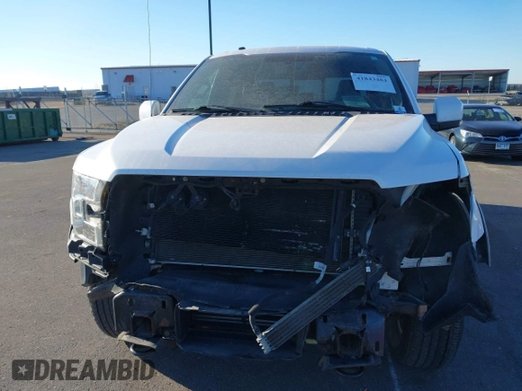 2016 Ford F-150 XLT with VIN 1FTEW1EP0GKD77457, listed as a IAAI auction lot 41843484 with 121,147 mi miles. Bid and sale history available at carsss.com. Image 6.