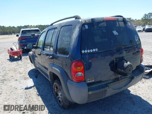 2004 Jeep Liberty Sport with VIN 1J4GL48K44W303606, listed as a IAAI auction lot 41895990 with 145,765 mi miles. Bid and sale history available at carsss.com. Image 3.