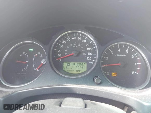 2007 Subaru Forester X with VIN JF1SG63667H742850, listed as a IAAI auction lot 42163492 with 170,787 mi miles. Bid and sale history available at carsss.com. Image 7.