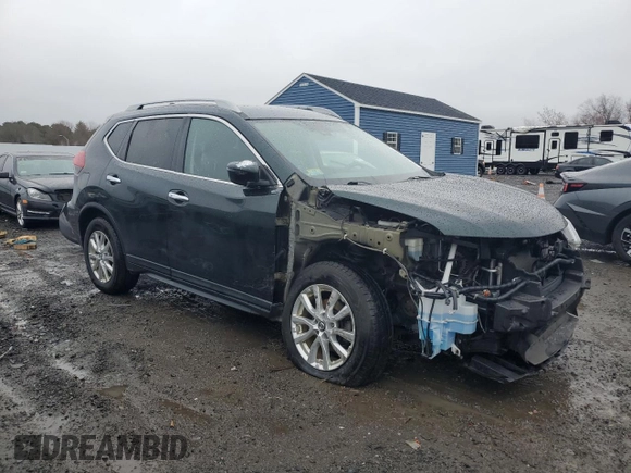 2019 Nissan Rogue SL with VIN 5N1AT2MV0KC716987, listed as a Copart auction lot 51786705 with 95,282 mi miles and Salvage Title. Bid and sale history available at carsss.com. Image 4.