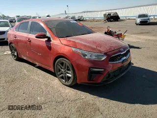 2019 Kia Forte EX with VIN 3KPF54AD3KE070316, listed as a Copart auction lot 77591304 with 0 mi miles and Salvage Title. Bid and sale history available at carsss.com. Image 11.