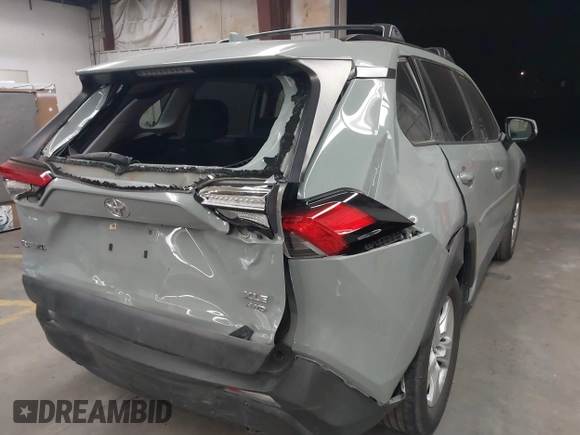 2019 Toyota RAV4 XLE with VIN JTMP1RFV2KD028137, listed as a IAAI auction lot 41931454 with 88,998 mi miles and . Bid and sale history available at DreamBid. Image 6.