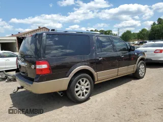2014 Ford Expedition Max XLT with VIN 1FMJK1H53EEF01815, listed as a Copart auction lot 56656215 with Not provided miles and Salvage title. Bid and sale history available at DreamBid. Image 3.