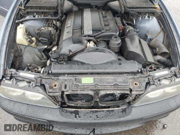 2002 BMW 5 Series 530iA with VIN WBADT63402CH92890, listed as a Copart auction lot 81997524 with 258,244 mi miles and Salvage Title. Bid and sale history available at carsss.com. Image 11.