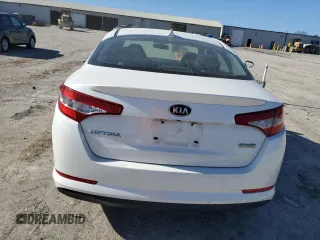 2013 Kia Optima Hybrid LX with VIN KNAGM4ADXD5061681, listed as a Copart auction lot 46440794 with 186,886 mi miles and Clean Title. Bid and sale history available at carsss.com. Image 6.