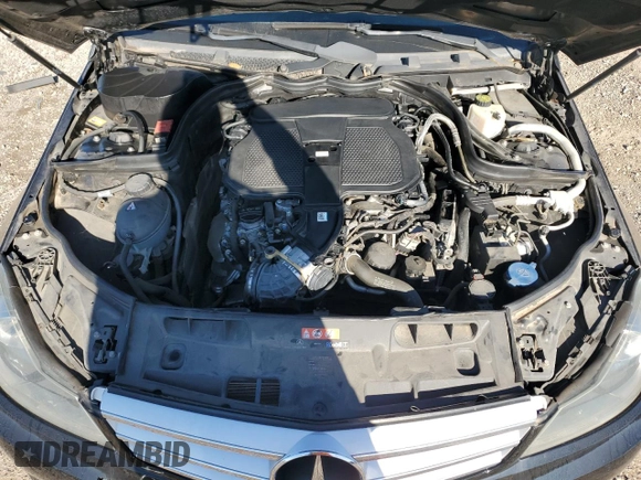 2013 Mercedes-Benz C 350 Sport with VIN WDDGF5HB0DR258283, listed as a Copart auction lot 81672934 with 36,044 mi miles and Salvage Title. Bid and sale history available at DreamBid. Image 13.