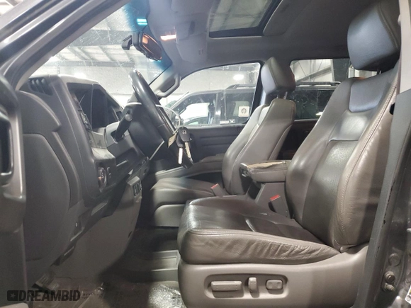 2011 Honda Ridgeline RTL with VIN 5FPYK1F52BB006545, listed as a Copart auction lot 50235045 with 207,050 mi miles and Salvage Title. Bid and sale history available at carsss.com. Image 7.