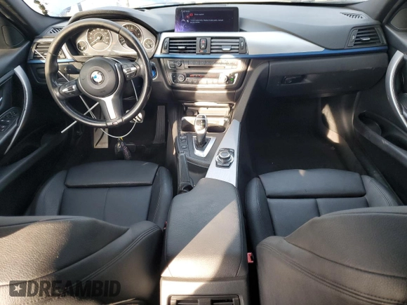 2013 BMW 3 Series 335i with VIN WBA3A9C57DF475179, listed as a Copart auction lot 43170245 with 128,589 mi miles and Salvage Title. Bid and sale history available at carsss.com. Image 8.