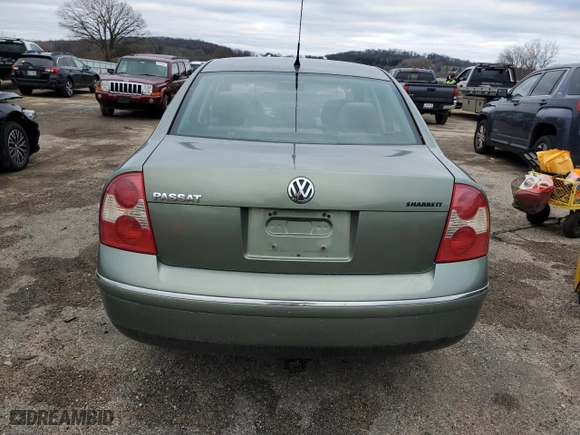 2003 Volkswagen Passat GLS with VIN WVWPD63B33P451809, listed as a Copart auction lot 81546604 with 168,002 mi miles and Non Repairable. Bid and sale history available at carsss.com. Image 6.