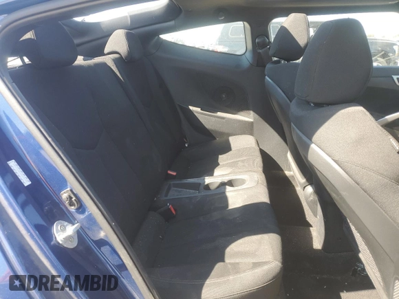 2017 Hyundai Veloster Value Edition with VIN KMHTC6AD3HU324388, listed as a Copart auction lot 48228705 with 82,668 mi miles and Salvage Title. Bid and sale history available at carsss.com. Image 11.