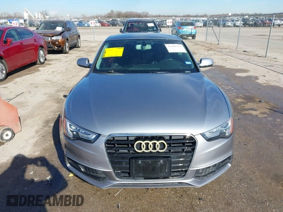 2016 Audi A5 Premium Plus with VIN WAUM2AFR6GA001582, listed as a IAAI auction lot 41288338 with 92,440 mi miles. Bid and sale history available at carsss.com. Image 12.