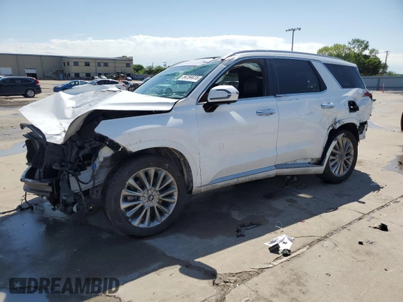 2020 Hyundai Palisade Limited with VIN KM8R5DHE9LU102289, listed as a Copart auction lot 54194415 with 98,282 mi miles and Salvage title. Bid and sale history available at DreamBid. Image 1.