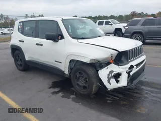 2019 Jeep Renegade Sport with VIN ZACNJAAB5KPK11861, listed as a IAAI auction lot 40916011 with 75,074 mi miles and . Bid and sale history available at DreamBid. Image 1.