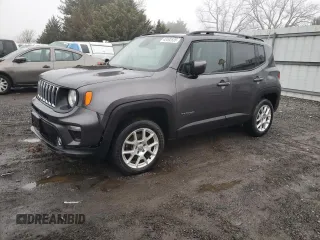 2019 Jeep Renegade Altitude with VIN ZACNJBBB1KPK10758, listed as a Copart auction lot 43492535 with 126,312 mi miles and Salvage Title. Bid and sale history available at DreamBid. Image 1.