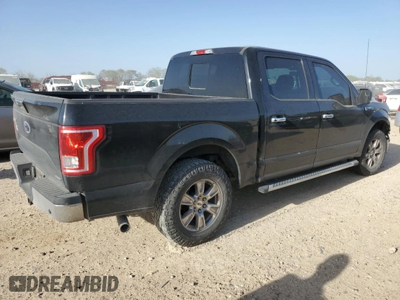2016 Ford F-150 XLT with VIN 1FTEW1C82GKE31076, listed as a Copart auction lot 49162425 with 143,121 mi miles and Salvage title. Bid and sale history available at DreamBid. Image 3.