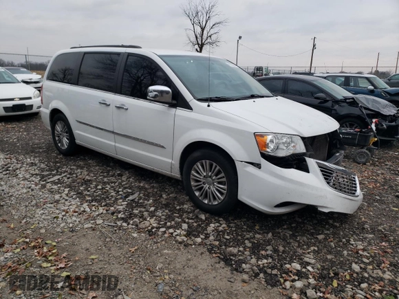2015 Chrysler Town & Country Touring-L with VIN 2C4RC1CG2FR697750, listed as a Copart auction lot 81573604 with 168,701 mi miles and Salvage Title. Bid and sale history available at carsss.com. Image 4.